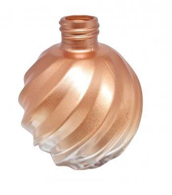 Frasco Bola Espiral Cobre Degradê