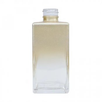 Frasco Square Dourado Degradê