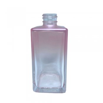 Frasco Square Rosa Claro Degradê