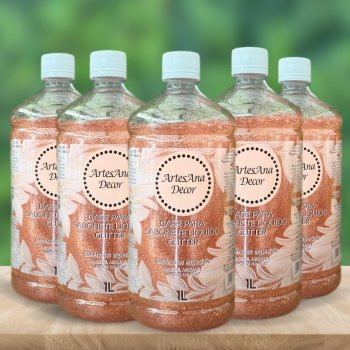 Sabonete Líquido Glitter Rosé - 1 Litro