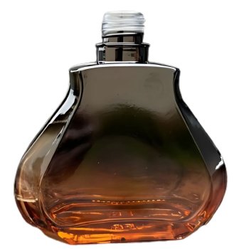 Frasco Brilhante Preto Brilho e Rosê Degradê